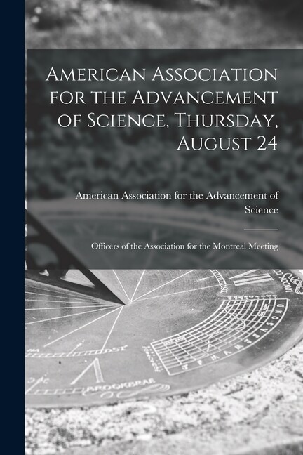American Association For The Advancement Of Science, Thursday, August 24 [M…