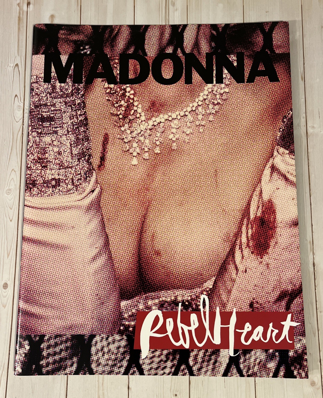 Madonna Rebel Heart Tour Book 2015 Program Concert Photos – 15 x 11 Inches
