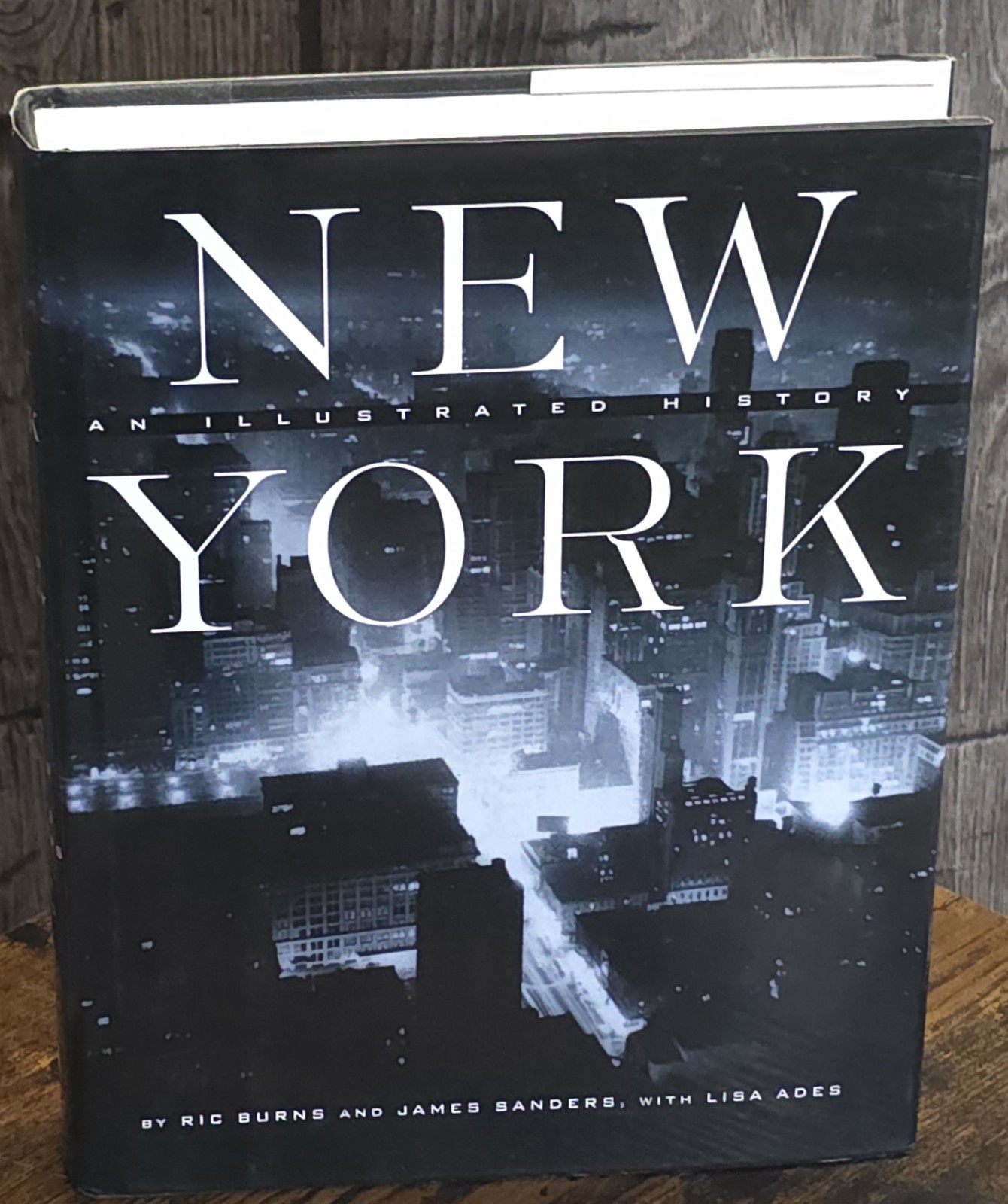New York: An Illustrated History – Hardcover, by Ric Burns; James – Like New