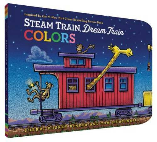 Steam Train, Dream Train Colors – Board book By Rinker, Sherri Duskey – GOOD