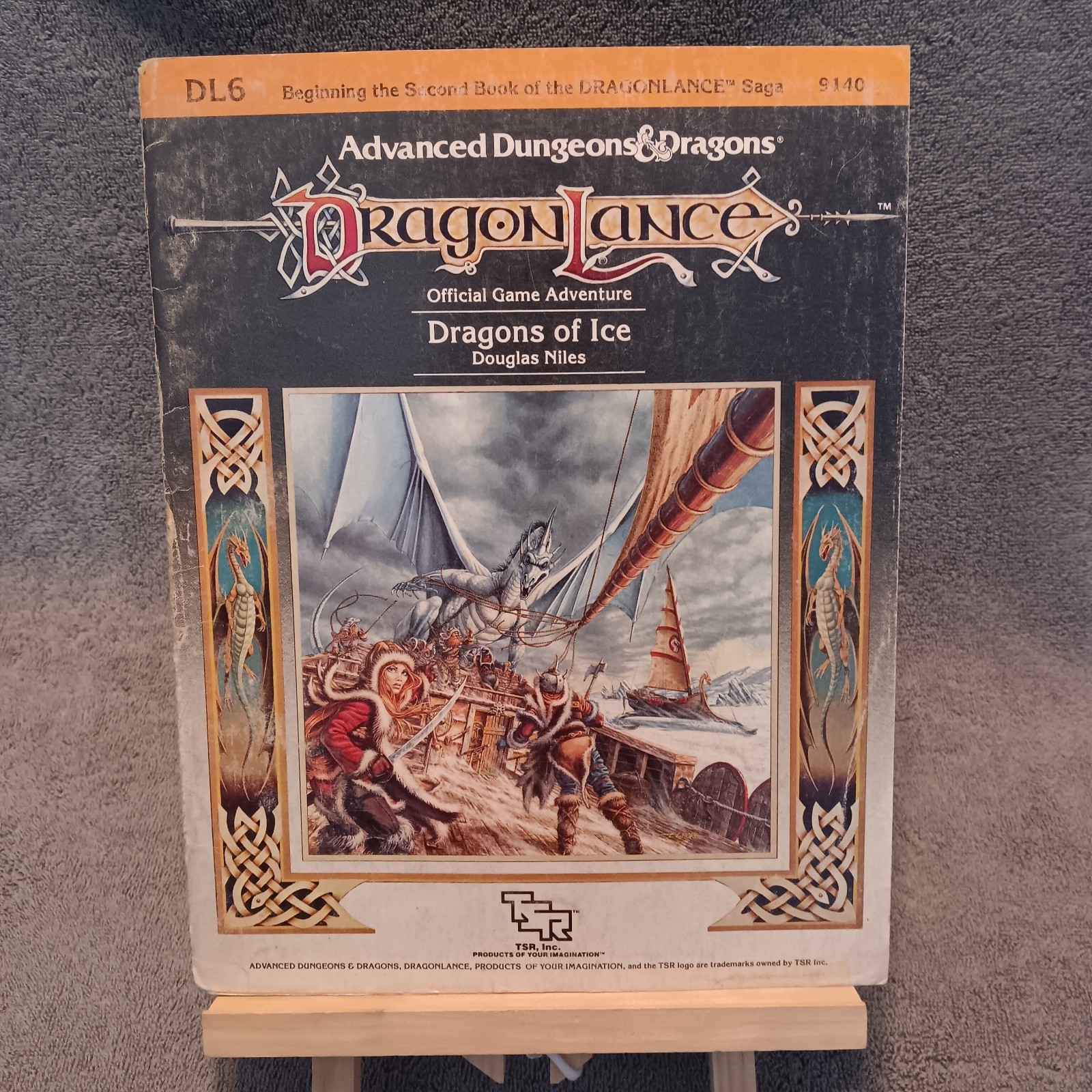 Dragons of Ice #9140 AD&D DragonLance DL6 Advanced Dungeons and Dragons – Good