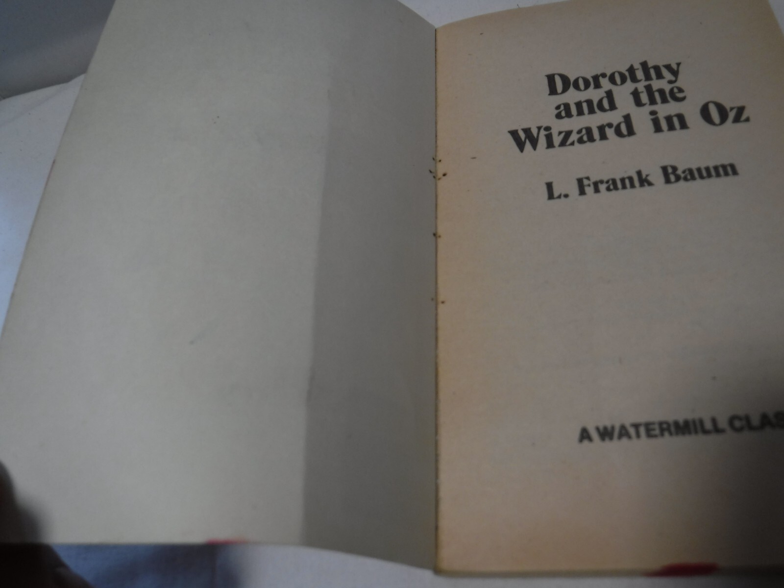Wizard of Oz – Watermill Classic Vintage Lot Of 6 by L. Frank Baum Witch Dorothy