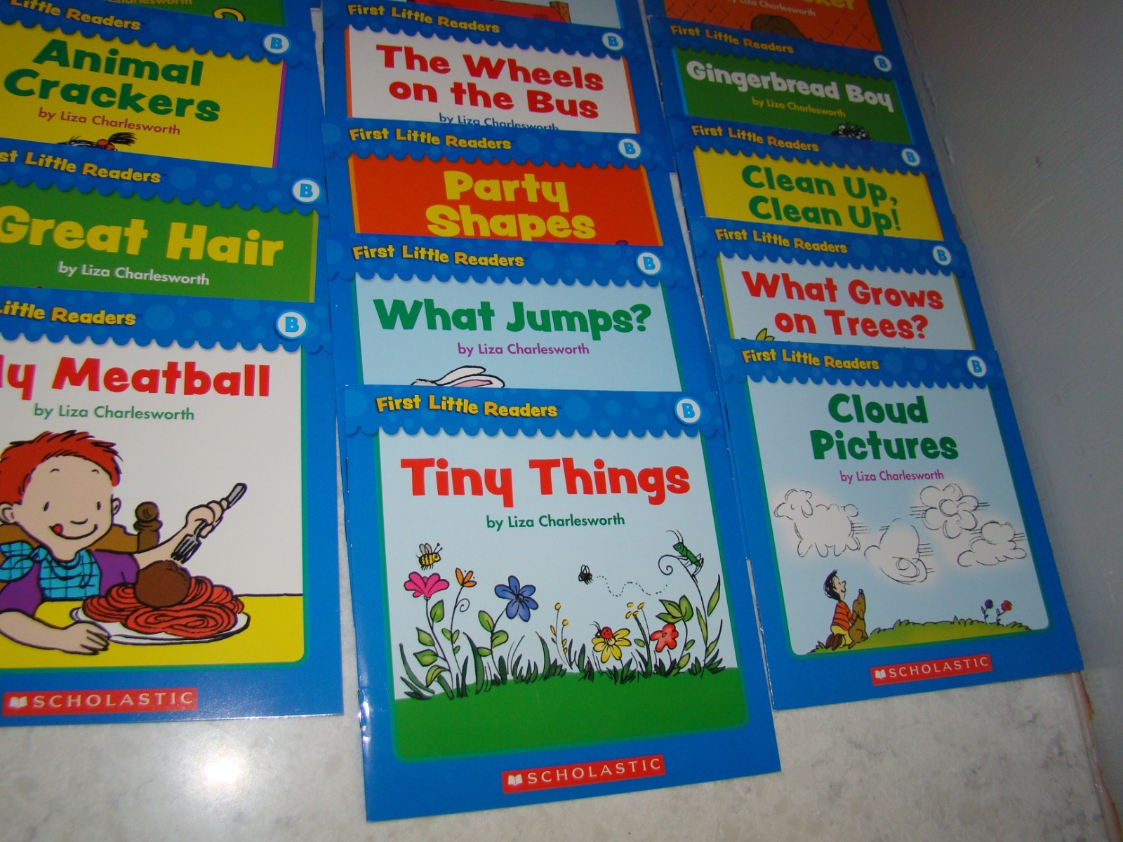 Lot 41 Scholastic Little Leveled Readers Level A, B Books Kindergarten, 1st