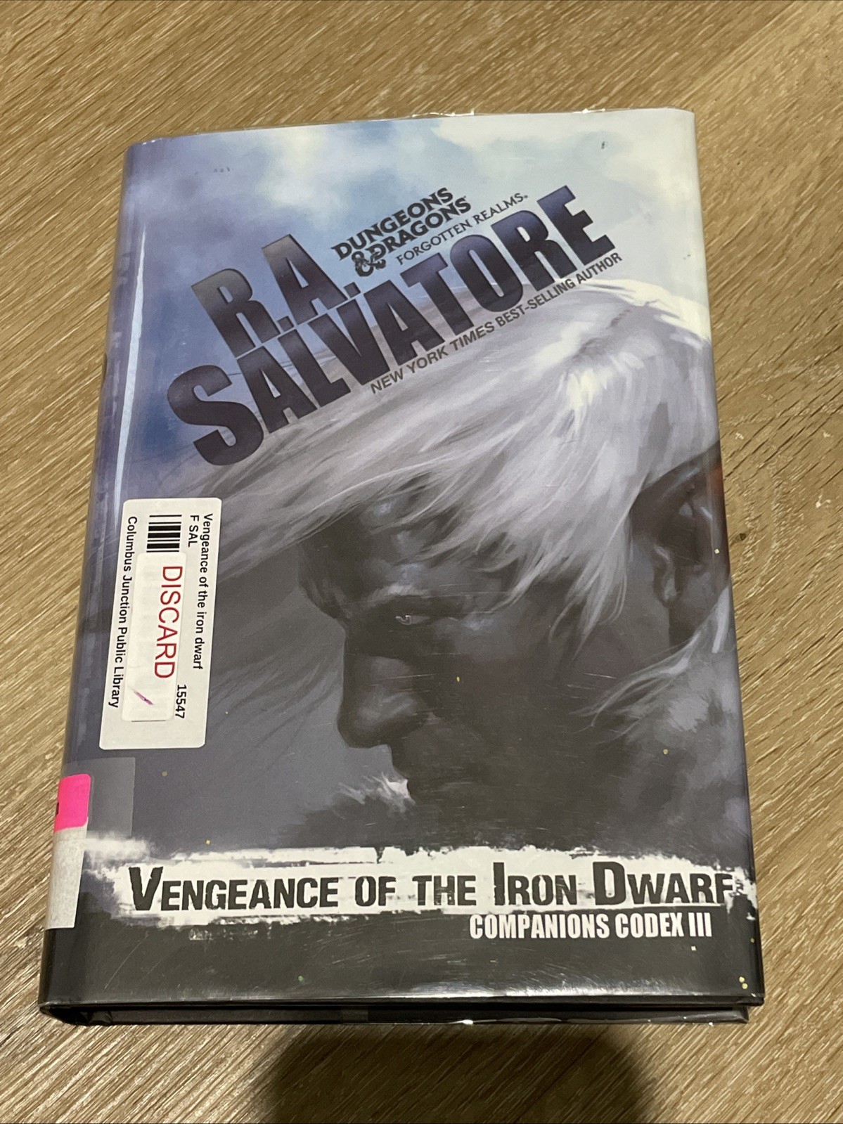Vengeance of the Iron Dwarf by R. A. Salvatore (2015, Hardcover)