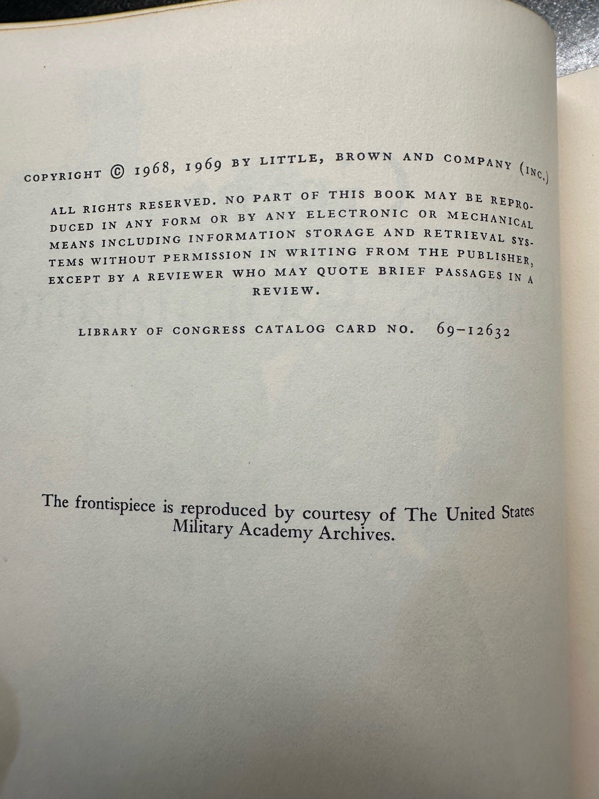 Grant Takes Command by Bruce Catton published by Little Brown 1969 first ed. HC