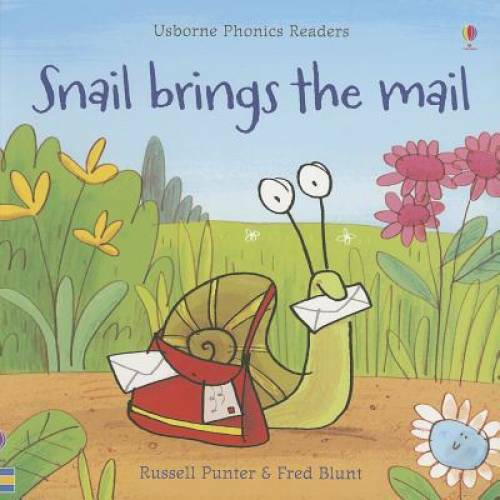 Snail Brings the Mail (Usborne Phonics Readers) – Paperback – GOOD