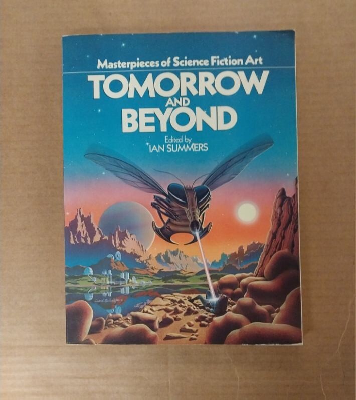 Tomorrow and Beyond Masterpieces Of Science Fiction Art Book Ian Summers Sci-fi