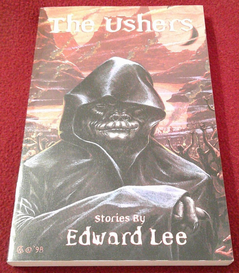 The Ushers : Stories by Edward Lee (1999, TPB) SIGNED first print horror