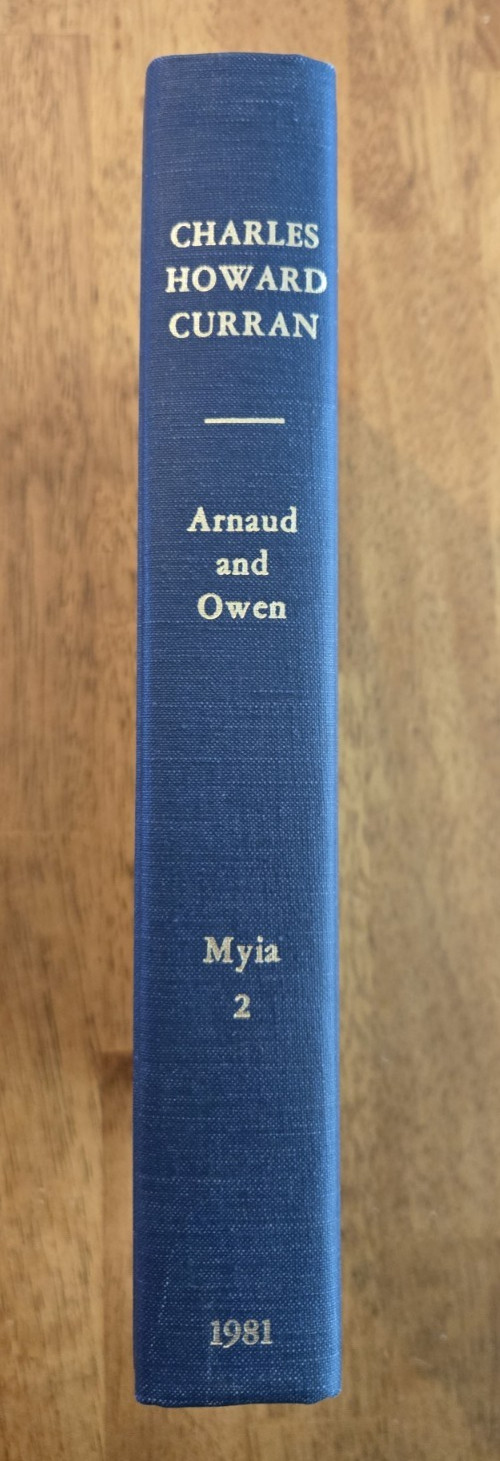 MYIA Volume 2 Charles Howard Curran by Paul H Arnaud & Thelma C Owen Inscribed