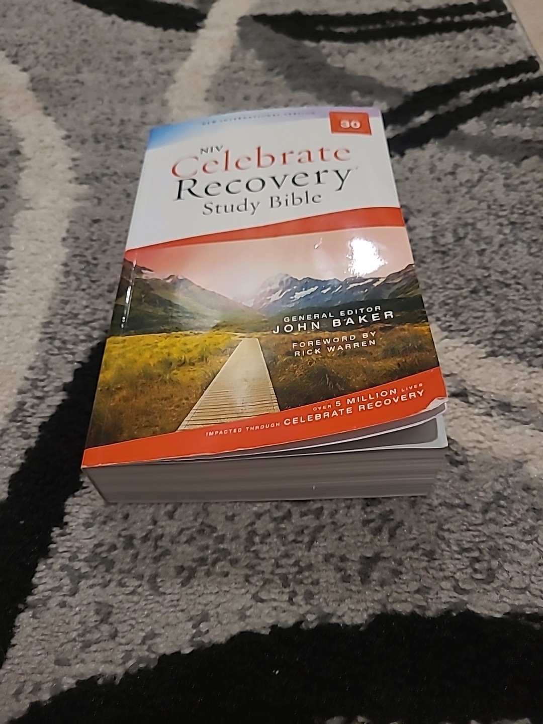 NIV, Celebrate Recovery Study Bible (30th Anniversary Edition), Paperback,