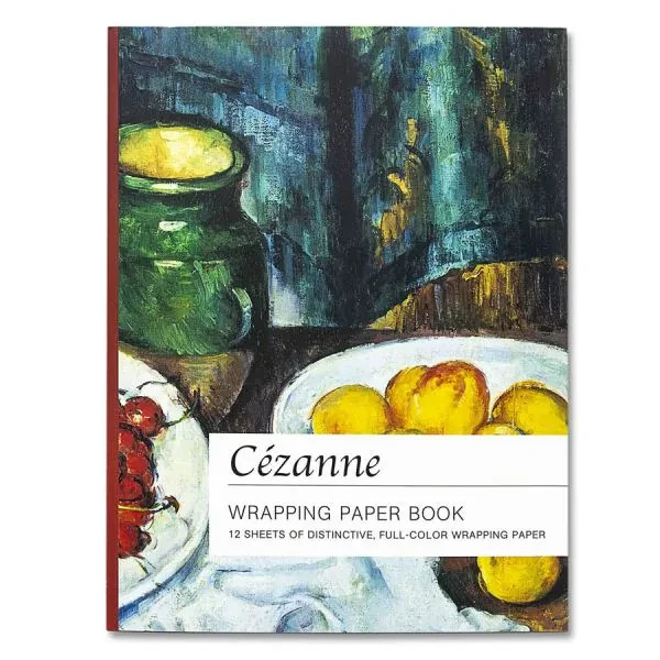 Cezanne Wrapping Paper Book by Teneues Publishing Company in wrapper NEW!!!