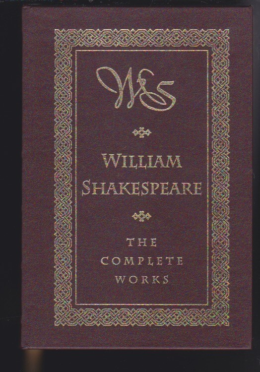 The Complete Works of William Shakespeare Leather Bound 1994 LN
