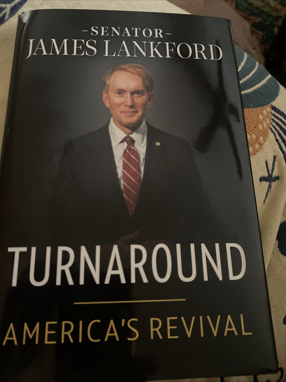 Turnaround America’s Revival By Senator James Lankford 2025 Hardcover Book NEW