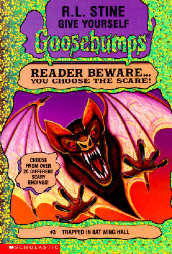 Trapped in Bat Wing Hall (Give Yourself Goosebumps #3) – Paperback – GOOD