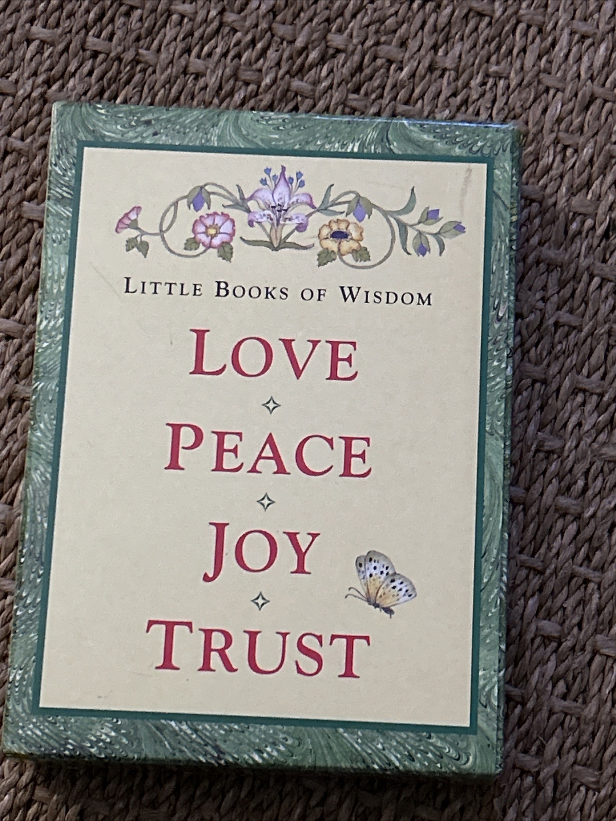 Boxed Set Books Set Of 4 Love/Joy/Trust Stewart Tabori Chang