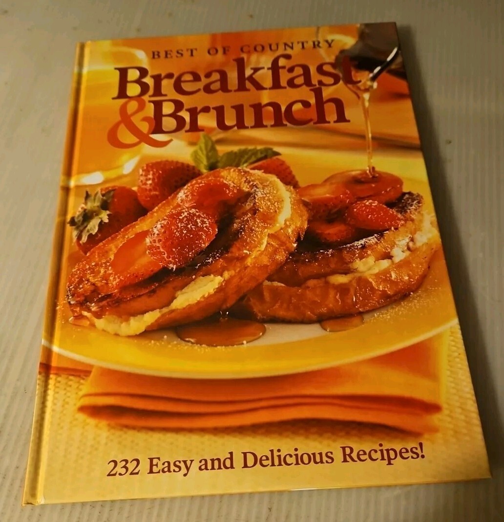 2007, “Best of Country Breakfast & Brunch” by Michelle Bretl Hardcover Book