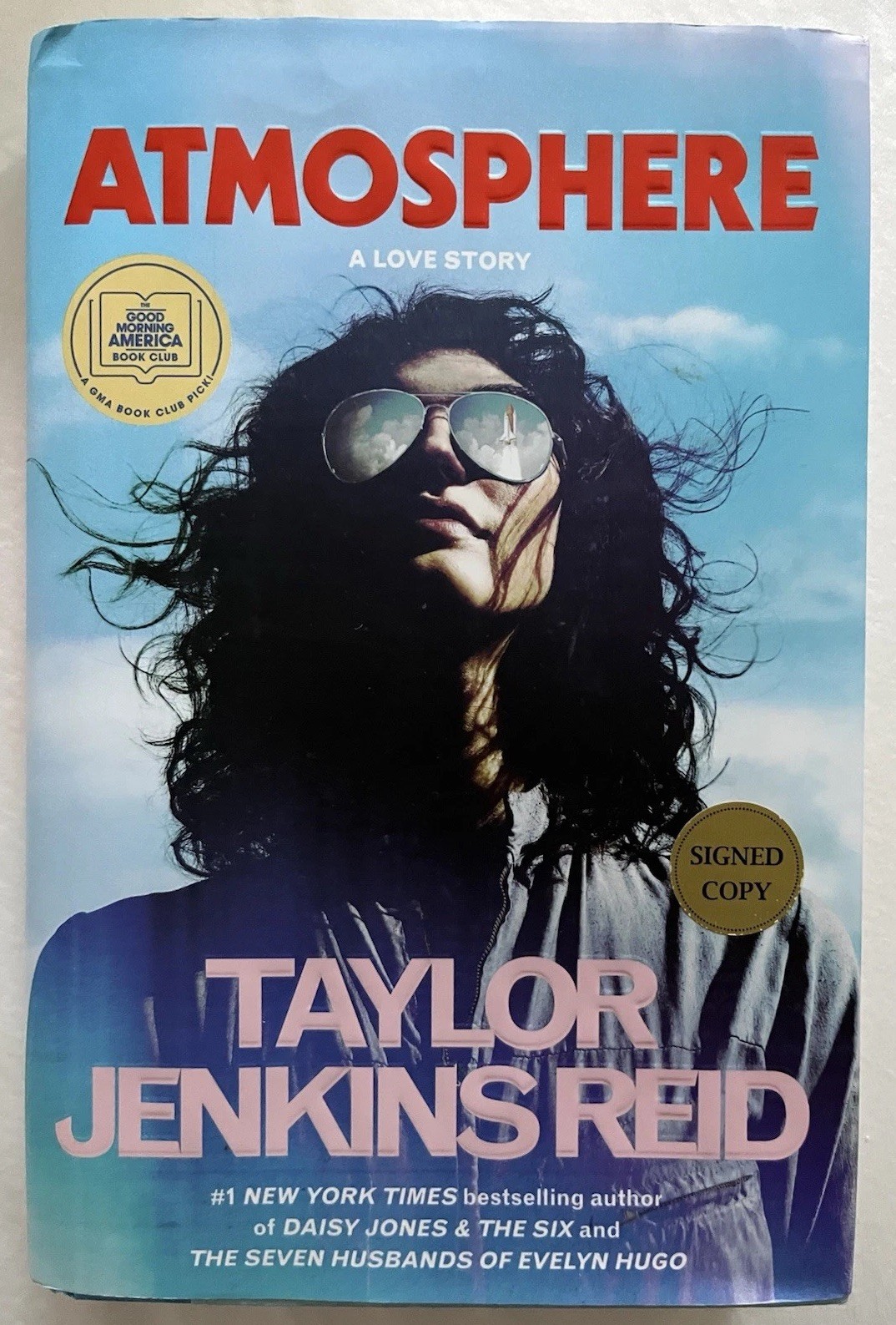 Atmosphere: A Love Story by Taylor Jenkins Reid 2025, HC/DJ SIGNED 1st Edition