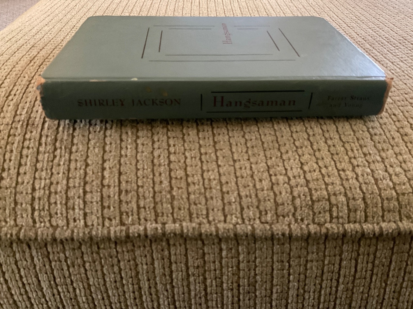 Shirley Jackson – Hangsaman, 1951, 1st Edition. Farrar, Straus and Young Inc. HC