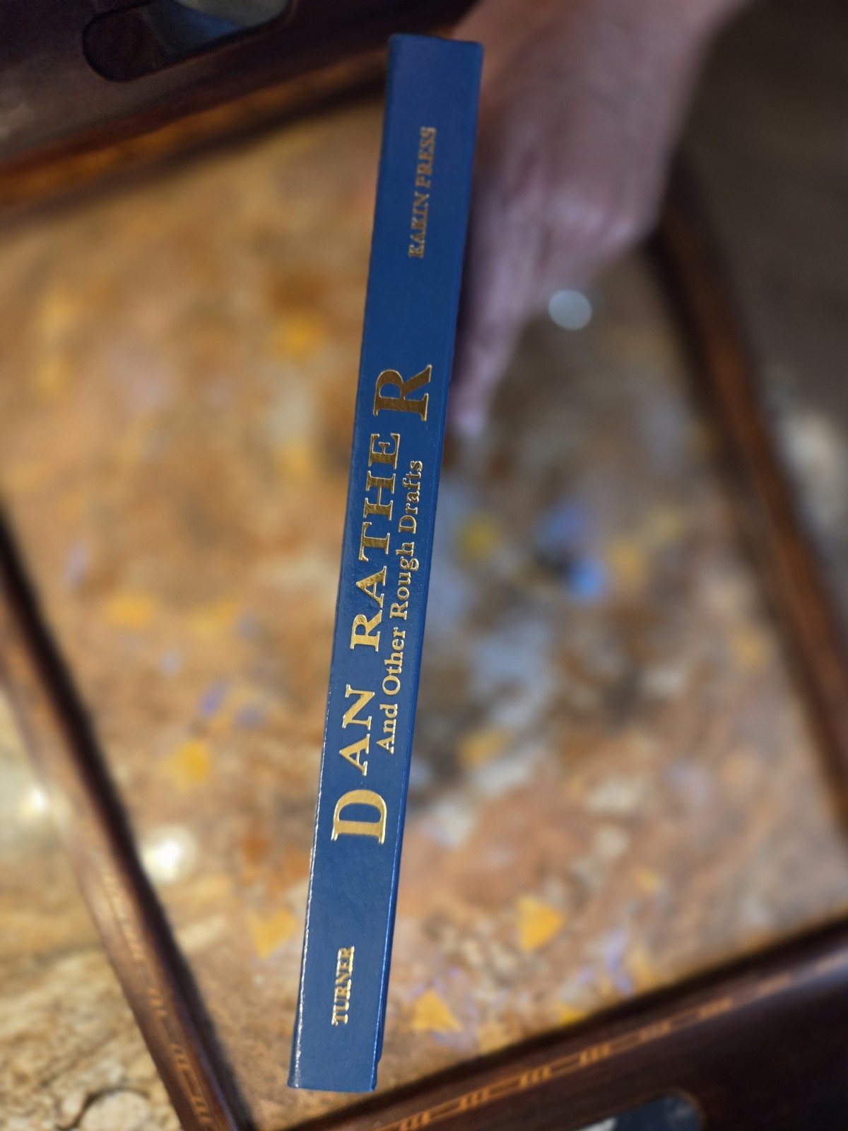 Dan Rather and Other Rough Drafts 1987 First Edition Texas Biographies