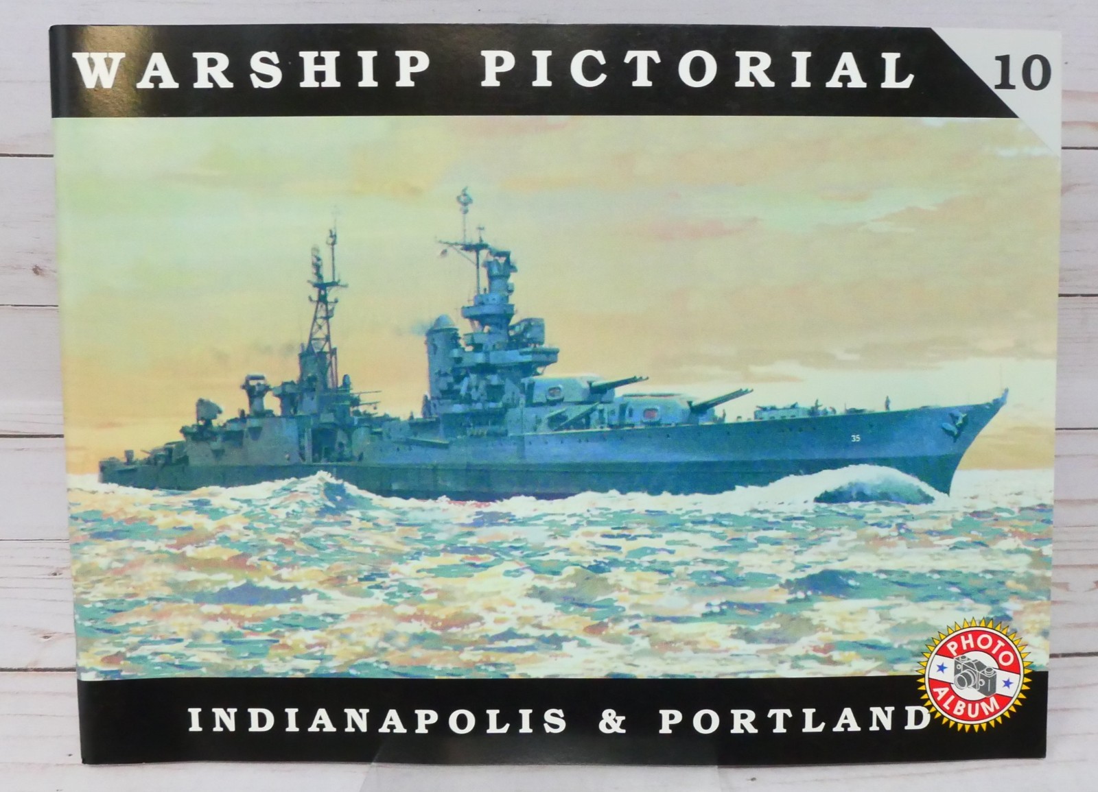 Warship Pictorial Book 10, CA-33 USS Indianapolis & CA-35 USS Portland, Cruisers