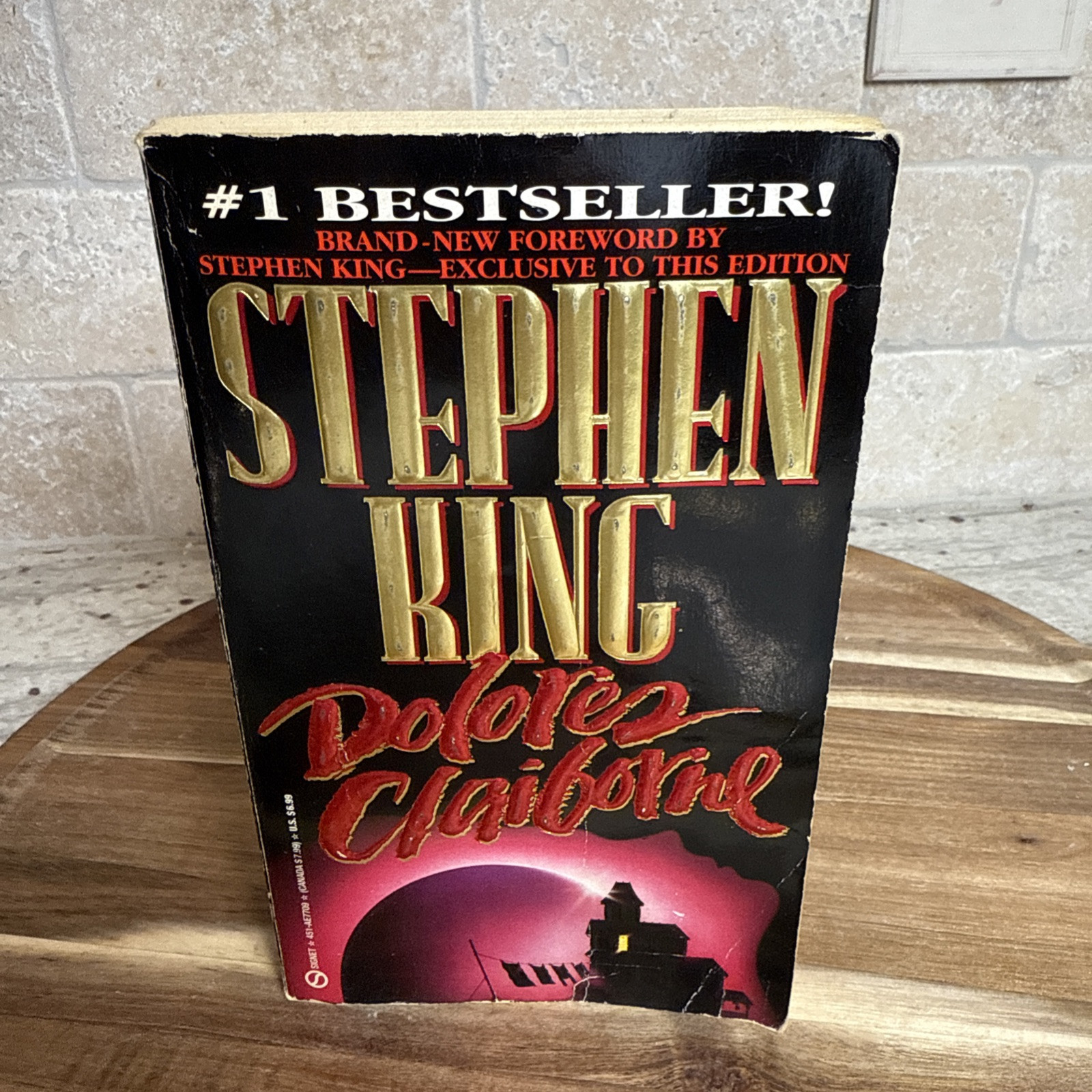 Dolores Claiborne by Stephen King Signet First Edition 1993 Paperback