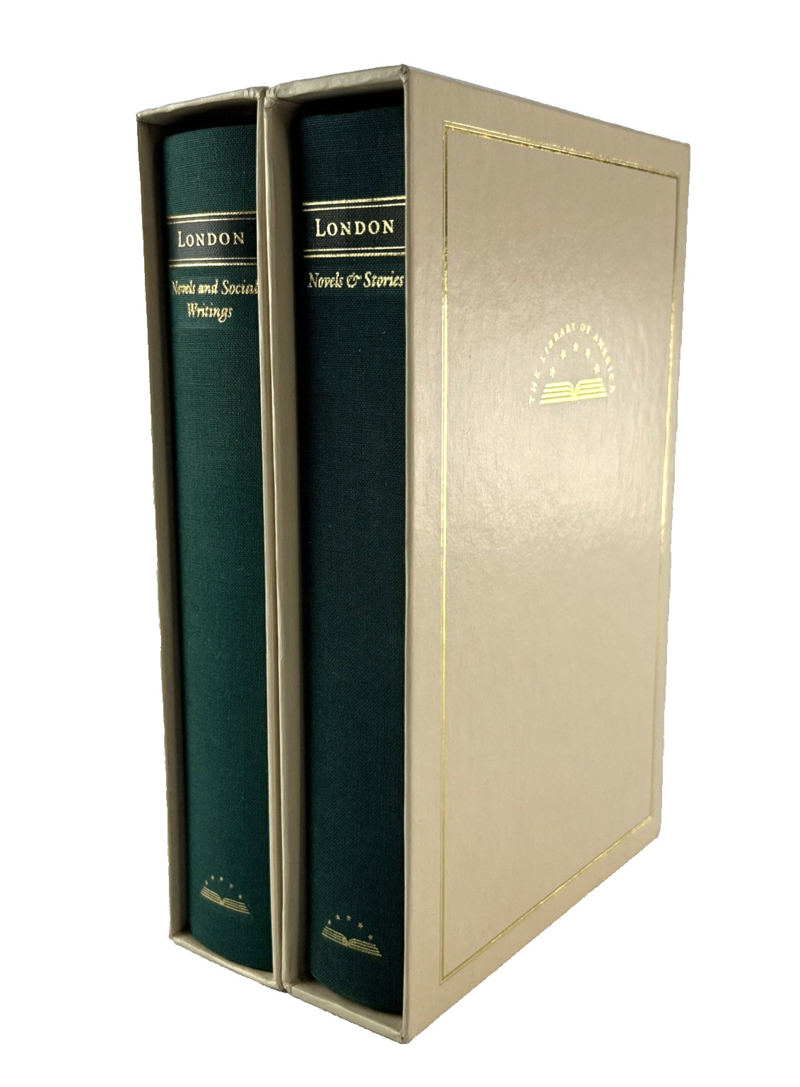 Jack London Novels Stories Social Writings Library of America HC Set 2 Vol