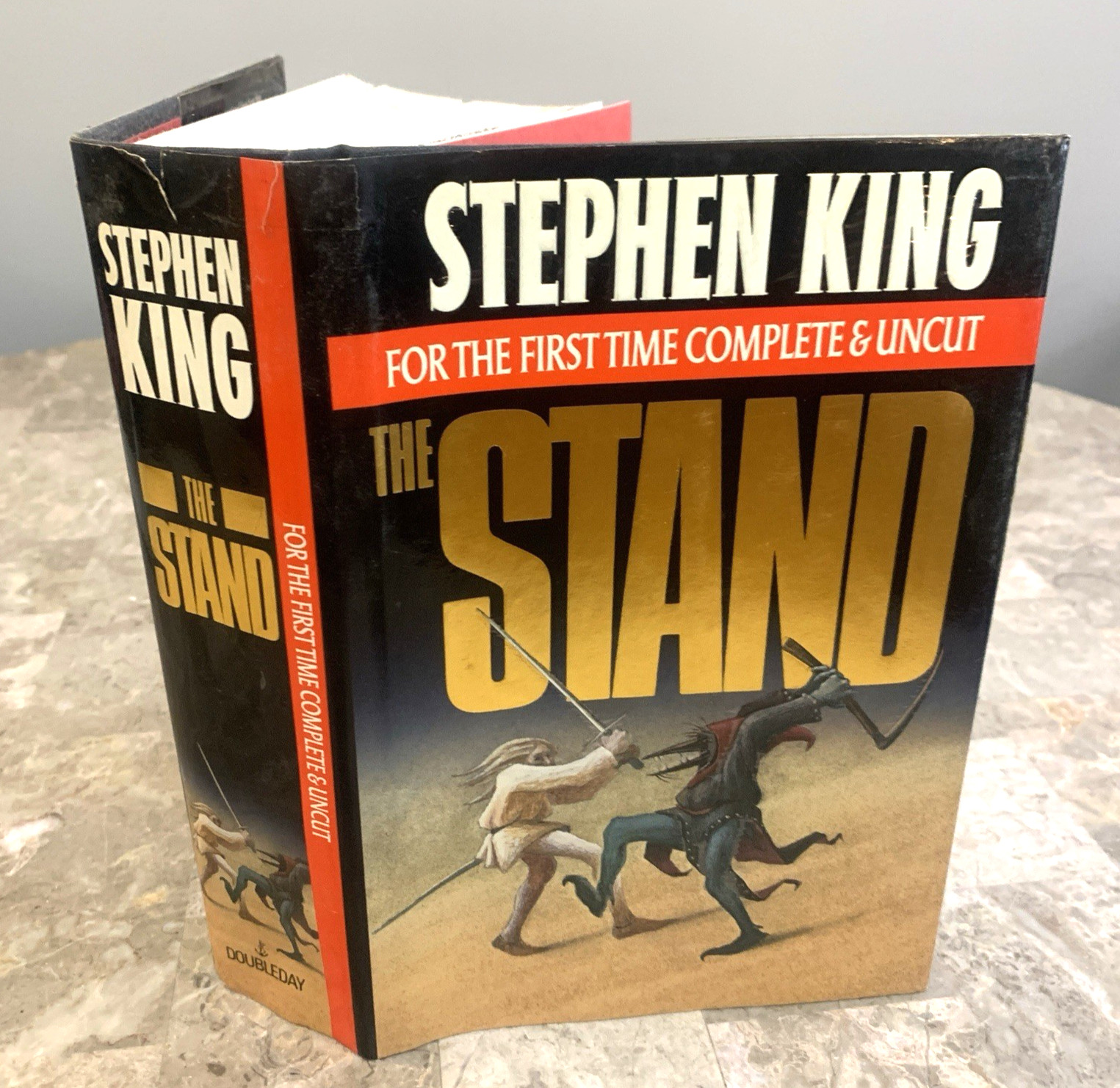 Stephen King The Stand For the First Time Complete & Uncut First Edition HCDJ!