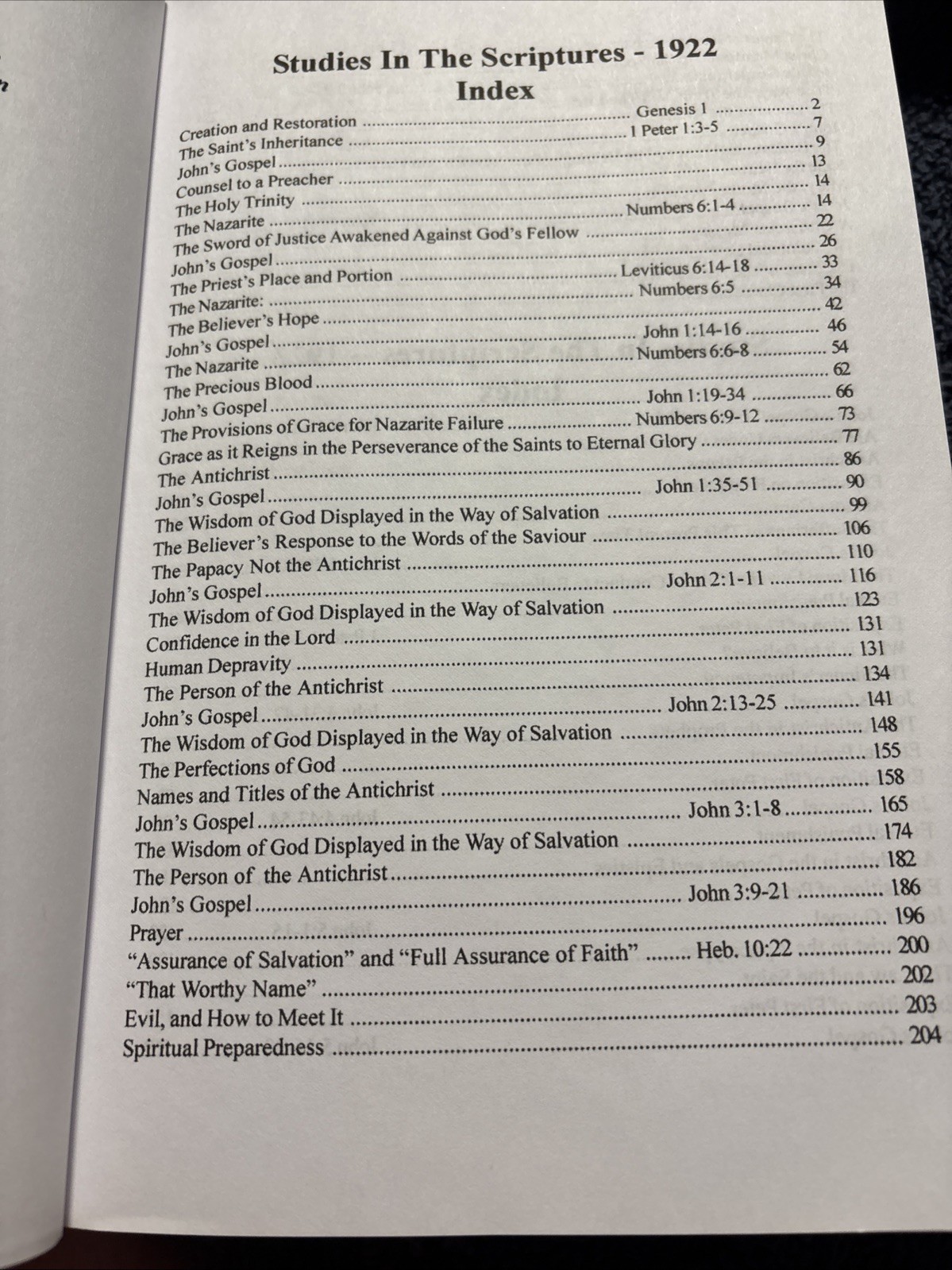 W Pink’s Studies in the Scriptures – 1922-23 by Arthur W. Pink (2001, Trade…