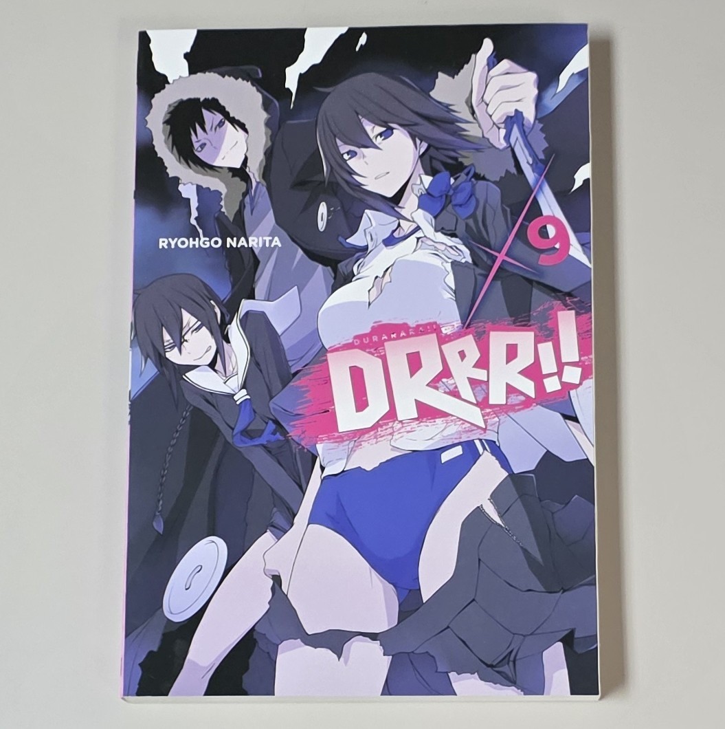 DURARARA!! Novel 9 (DRRR!! ~ Yen On 2018 SC Press Light Volume ~ R Narita) VF