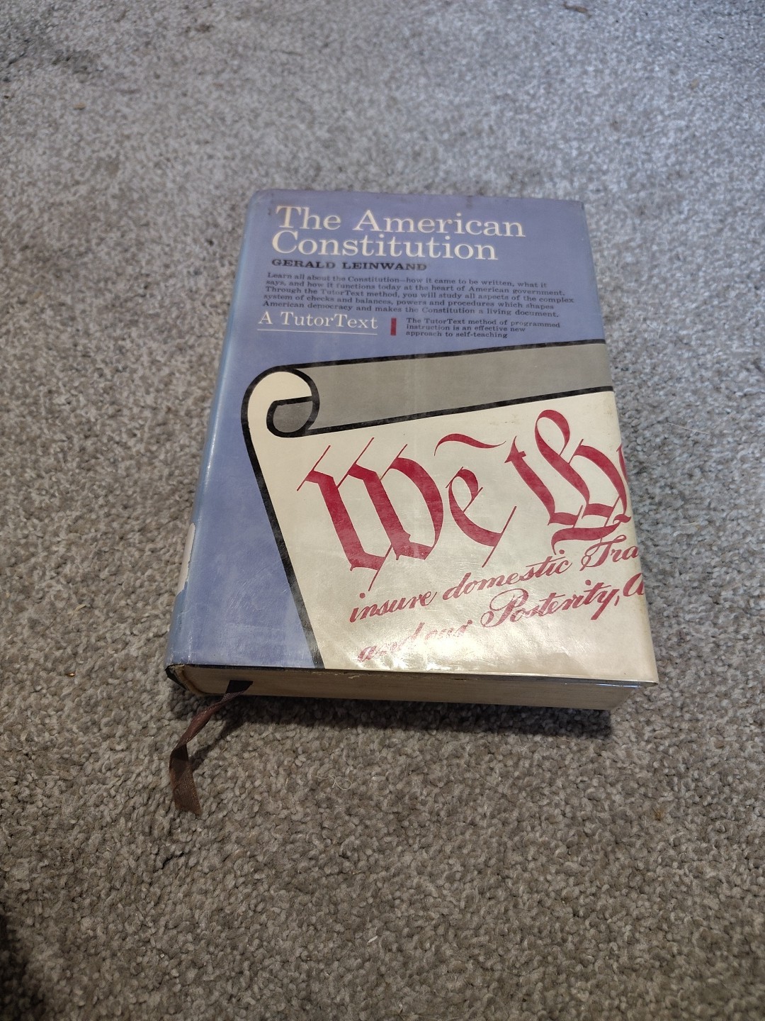 The American Constitution By Gerald Leinwand