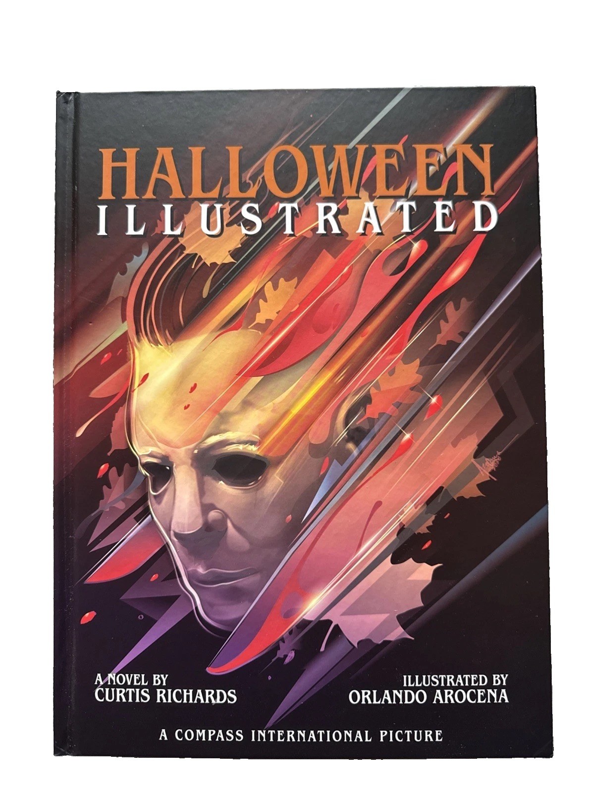 HALLOWEEN ILLUSTRATED Curtis Richards 2023 HC Printed In Blood