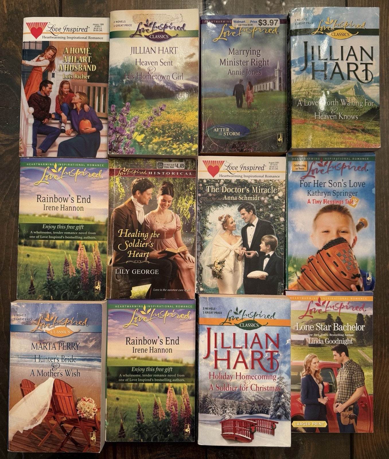 Lot 12 Love Inspired Christian Romance Books Jillian Hart Irene Hannon Linda