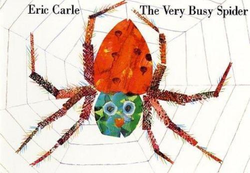 The Very Busy Spider – board book, Eric Carle, 0399229191