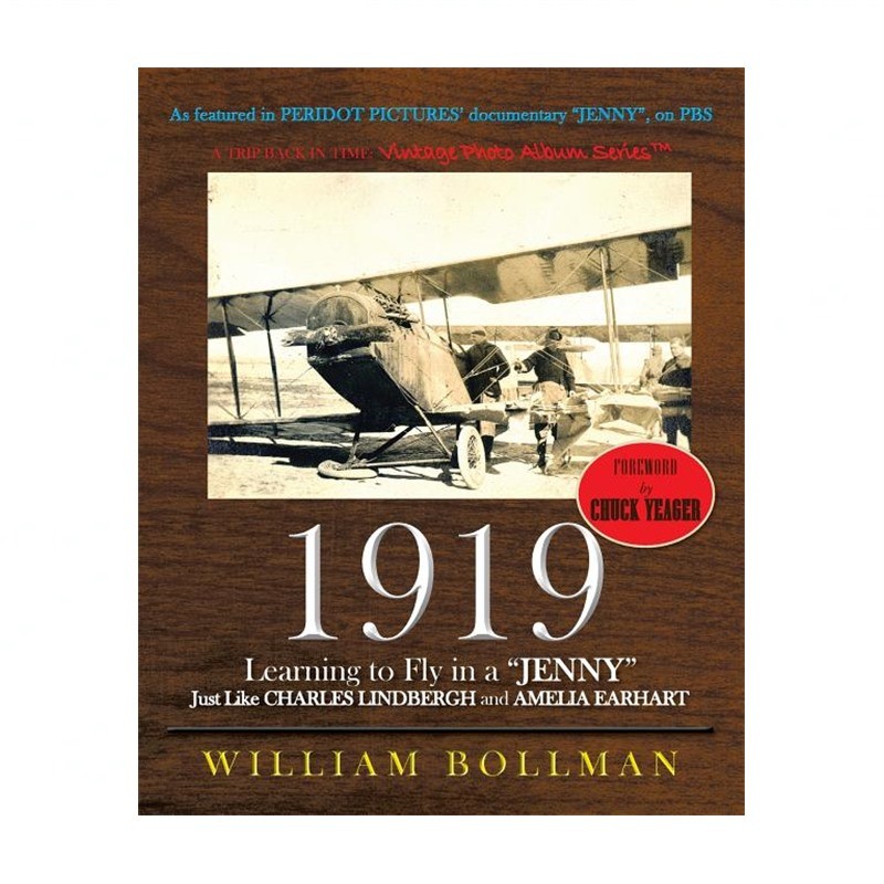 1919: Learning to Fly in a Jenny Just Like Charles Lindbergh and Amelia Earhart