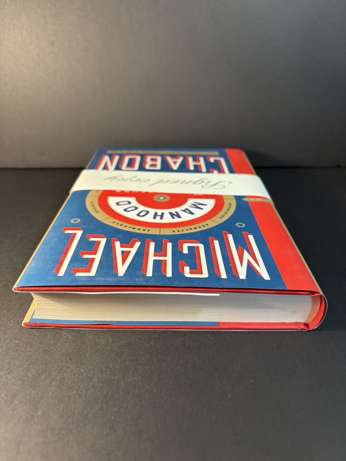 Michael Chabon “Manhood For Amateurs” Signed UK Edition Fourth Estate