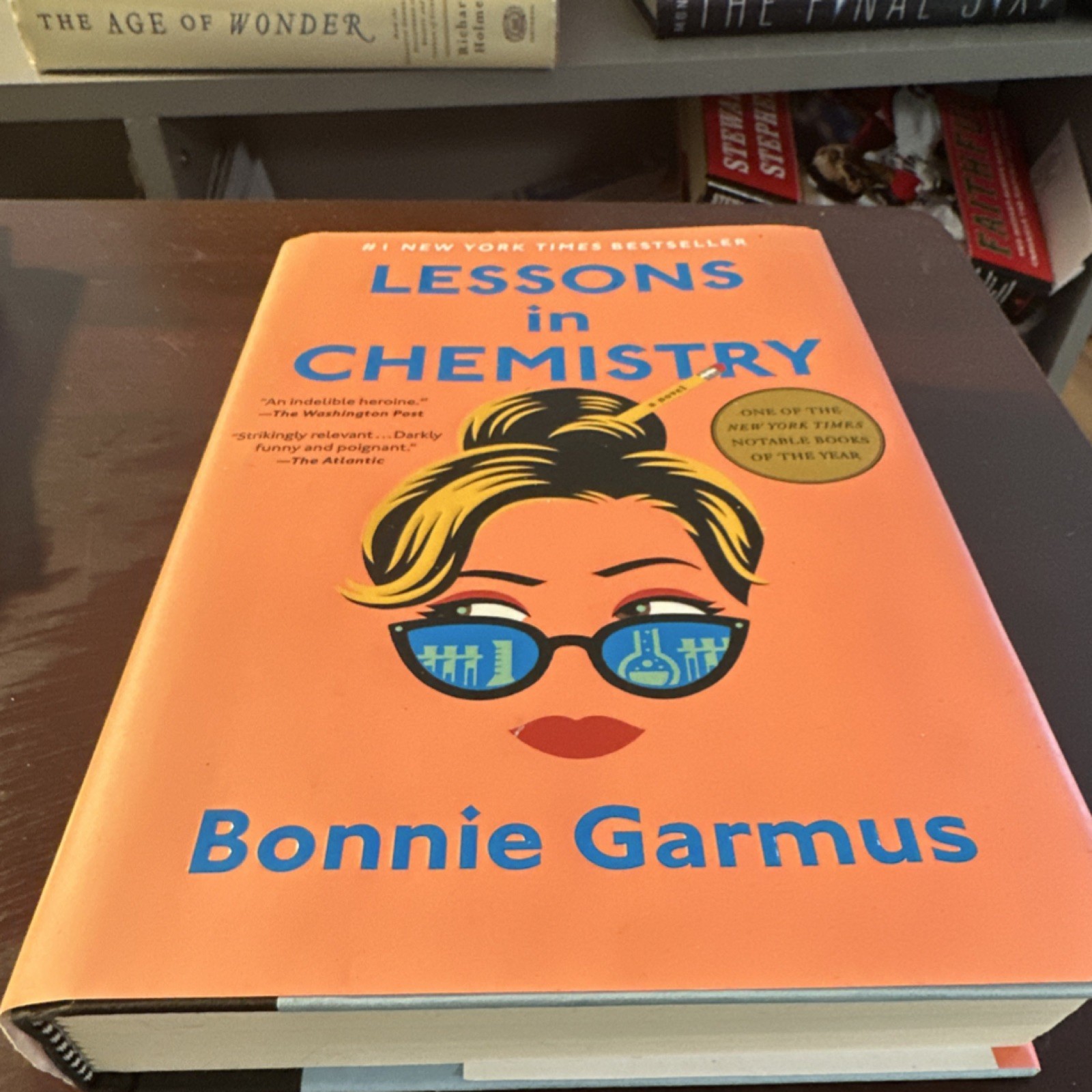 Doubleday Lessons in Chemistry Bonnie Garmus Hardcover First Edition Jim Tierney