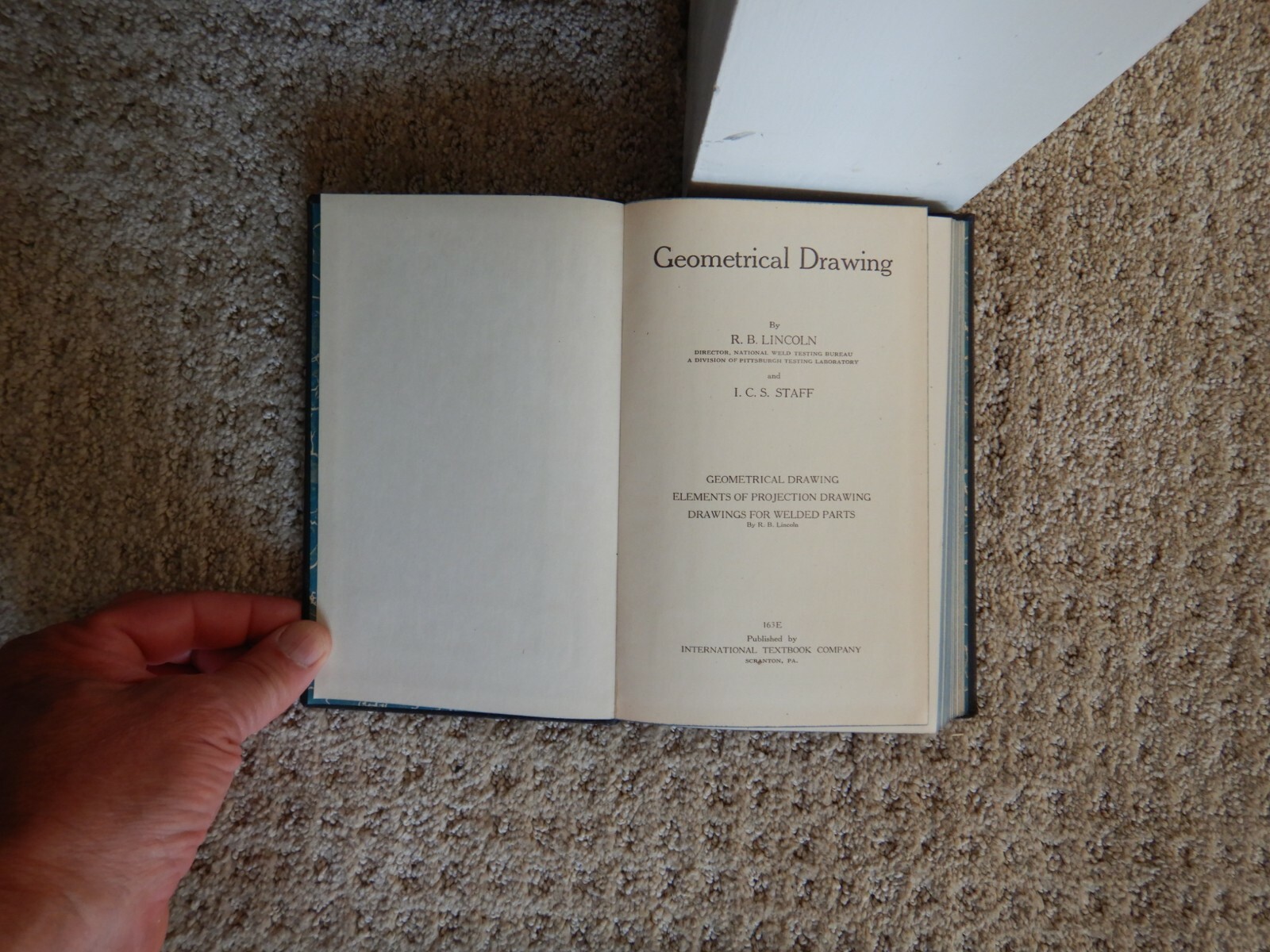 Geometrical Drawing – Lincoln, International Textbook Co. 1944 163E