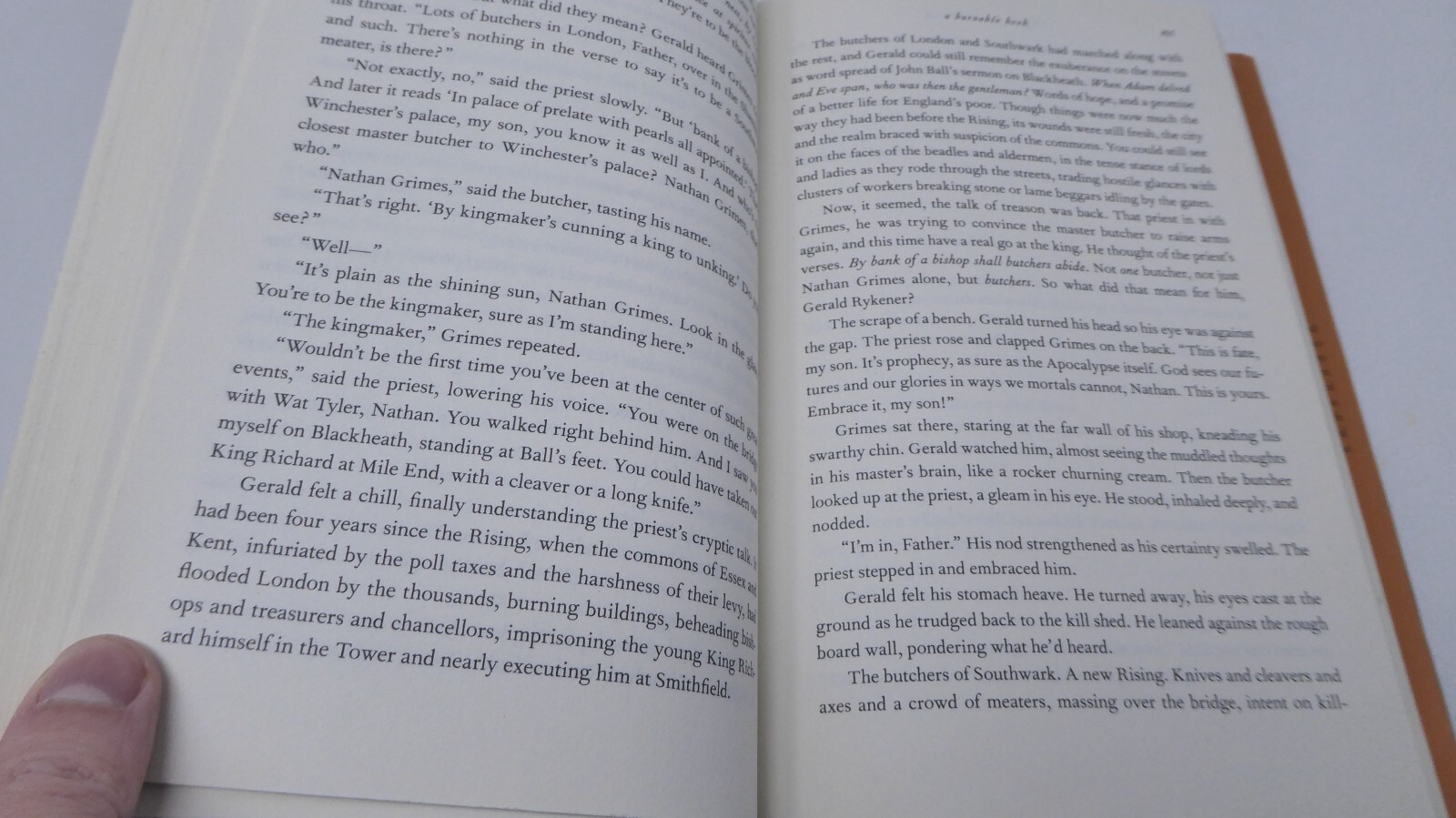 *SIGNED* A Burnable Book : A Novel by Bruce Holsinger (2014, Hardcover)