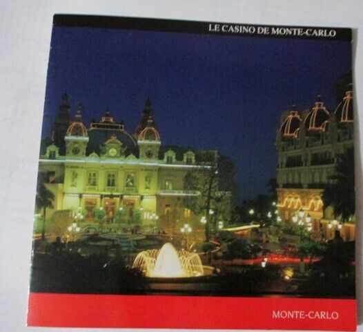 La Casino De Monte Carlo Paperback 9 Pages 8 X 8.5 inches