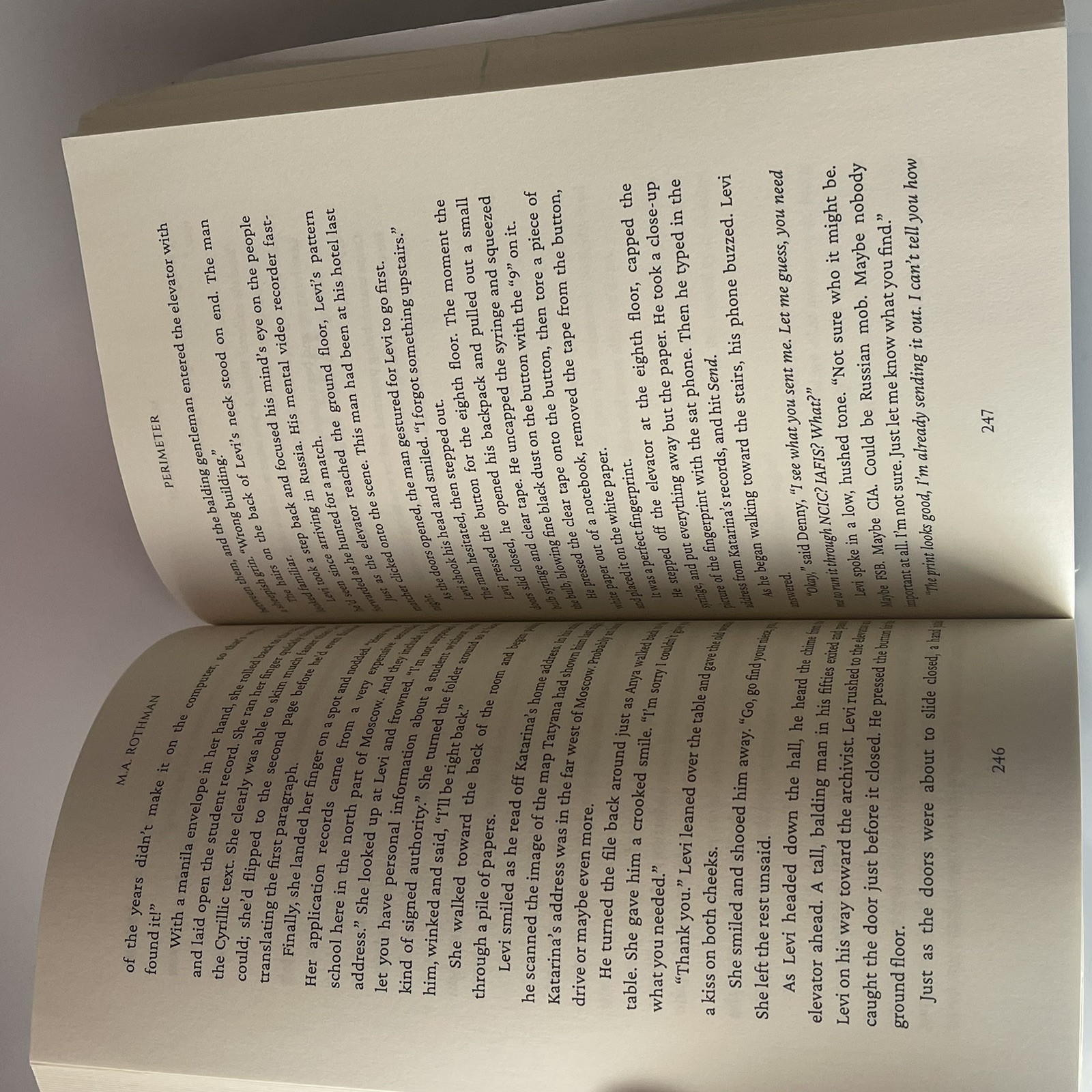 Perimeter (A Levi Yoder Thriller), Rothman, M.A., 9781983357213