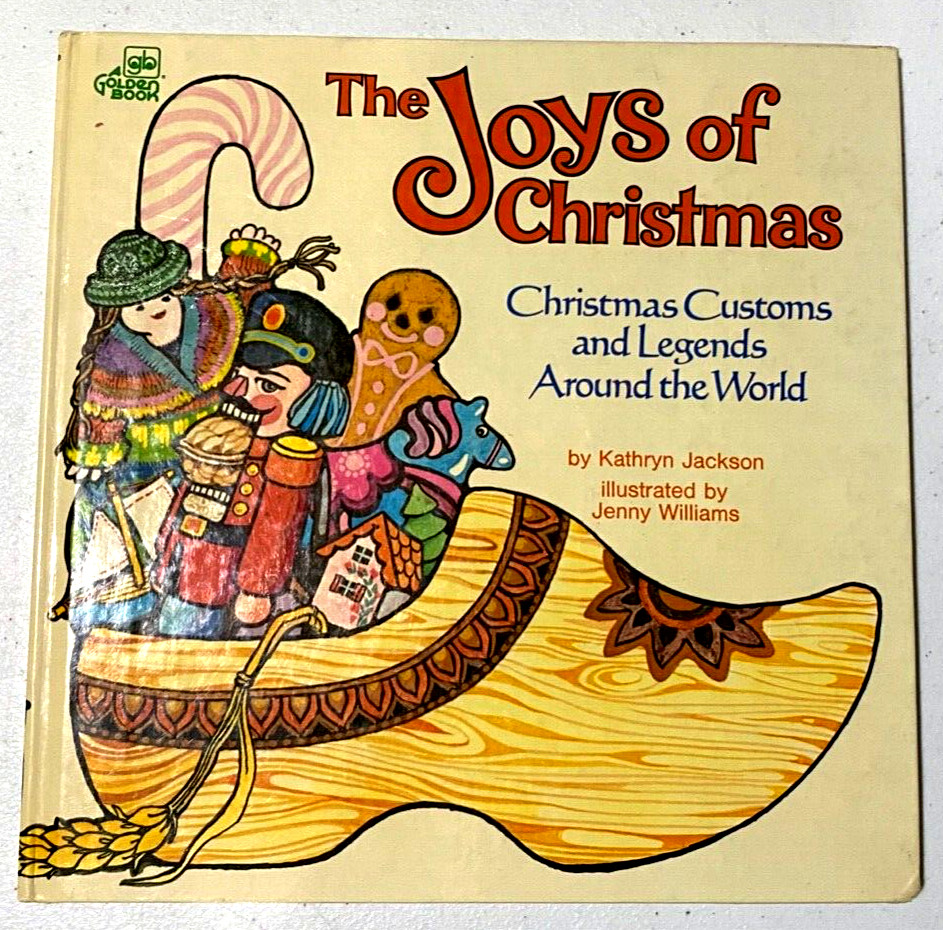 VINTAGE: GOLDEN BOOK THE JOYS OF CHRISTMAS Kathryn Jackson Jenny Williams 1976