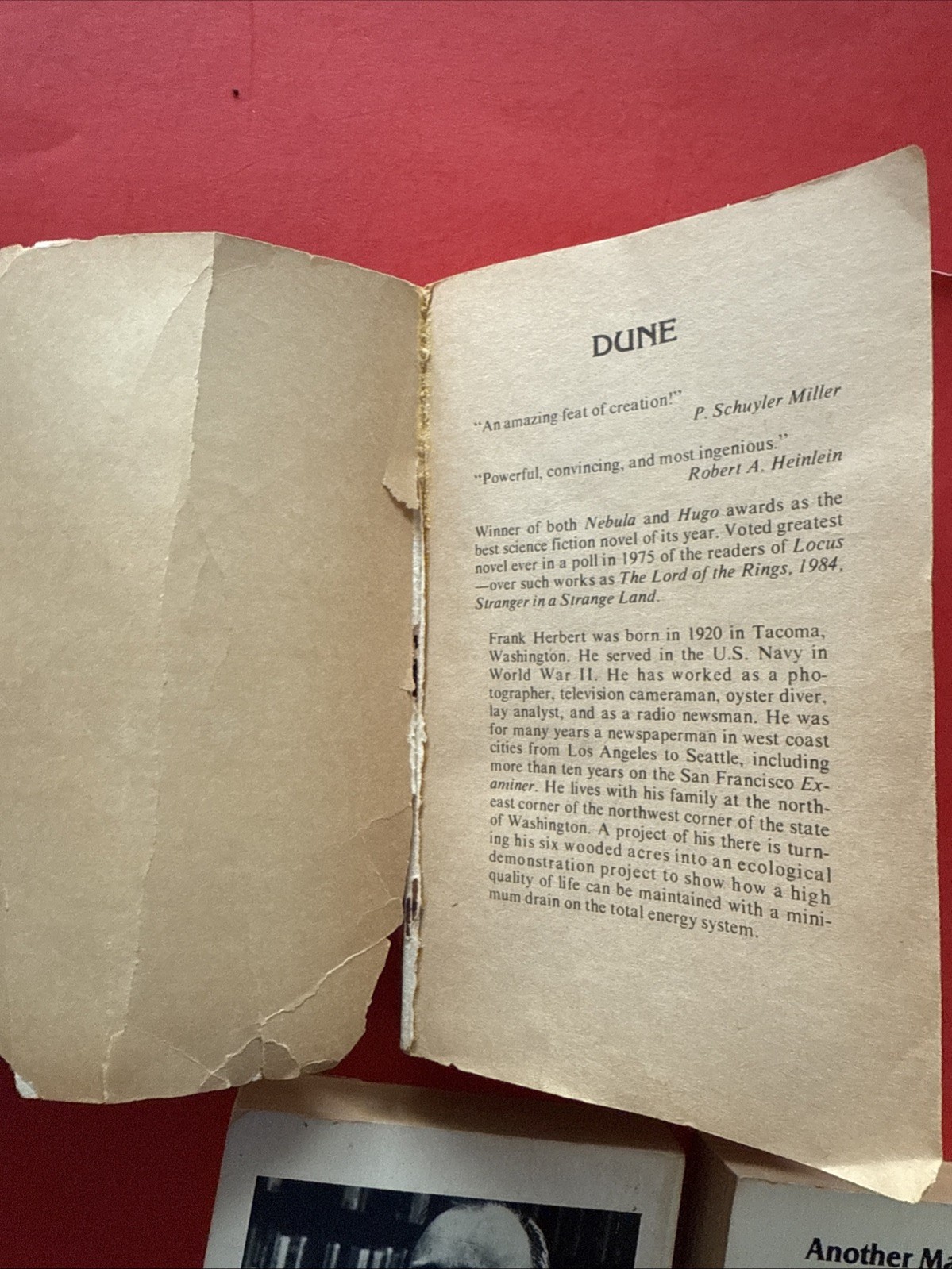 Frank Herbert Dune Trilogy Lot Of 3 Vintage Paperback (Dune, Messiah, Children)