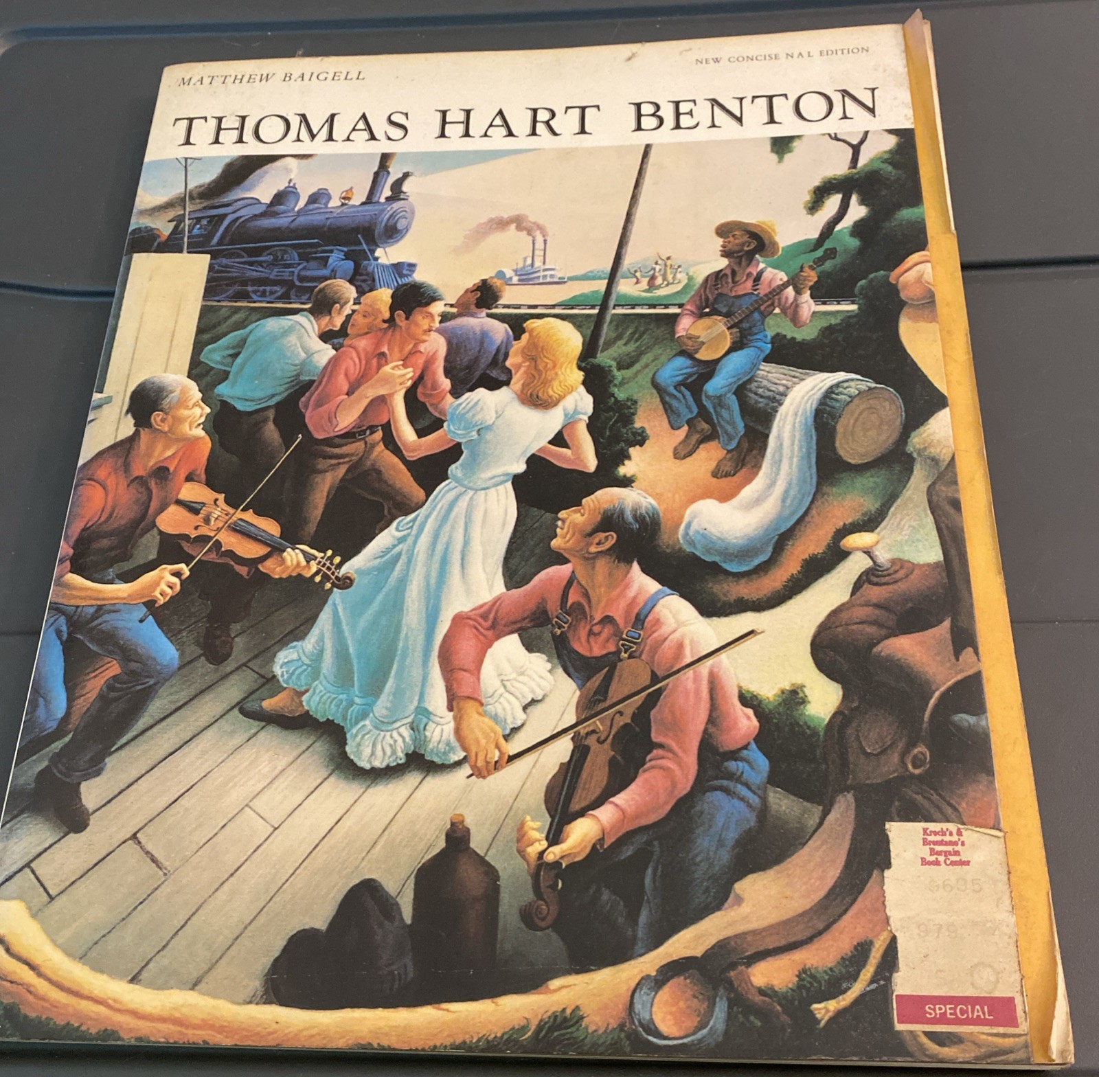 Thomas Hart Benton text by Matthew Baigell,