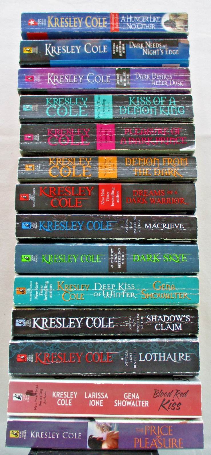 KRESLEY COLE 14 Book Lot IMMORTALS AFTER DARK Series +Paranormal Vampire Romance