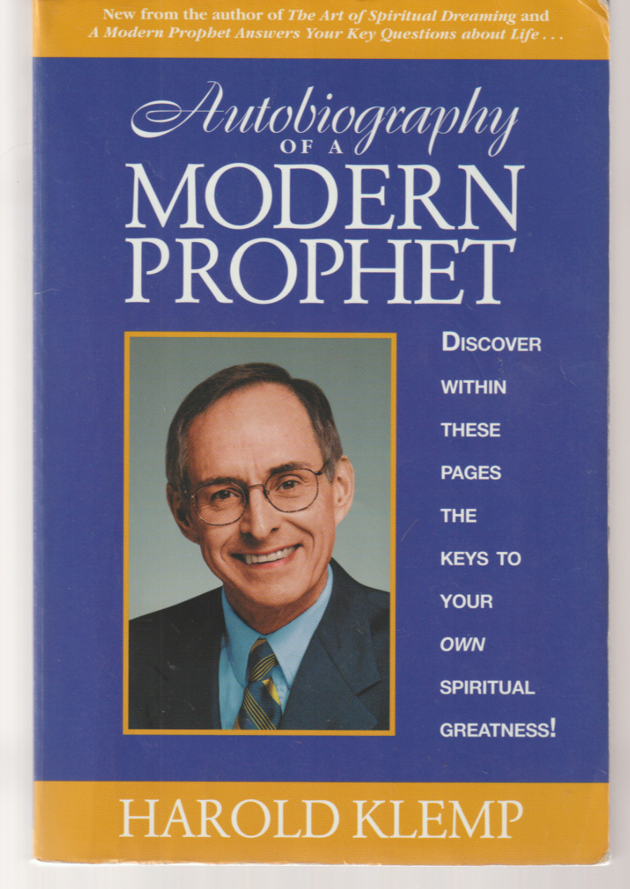 Autobiography Of A Modern Prophet TPB 2000 Harlod Kemp Eckankar Spiritualty