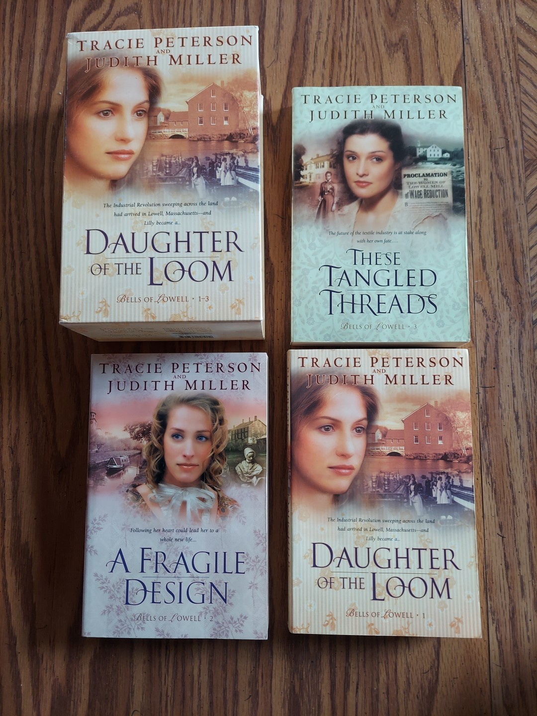 BELLS OF LOWELL, VOLS. 1-3: DAUGHTER OF LOOM / A FRAGILE DESIGN / By Judith VG