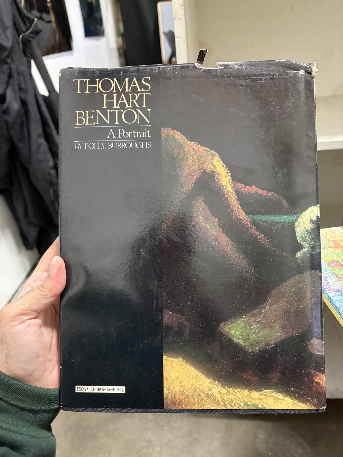 Thomas Hart Benton : A Portrait by Polly Burroughs (1981, Hardcover)