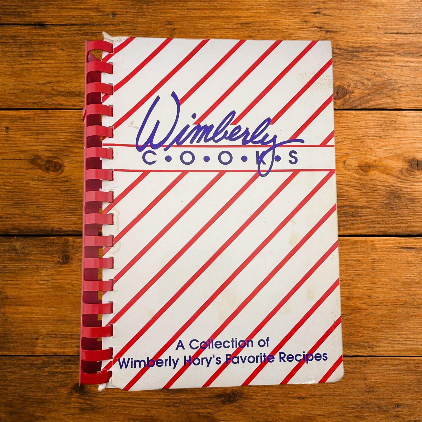 SIGNED Wimberly Cooks Cookbook Wimberly Hory 1989 Southern Recipes Mobile AL