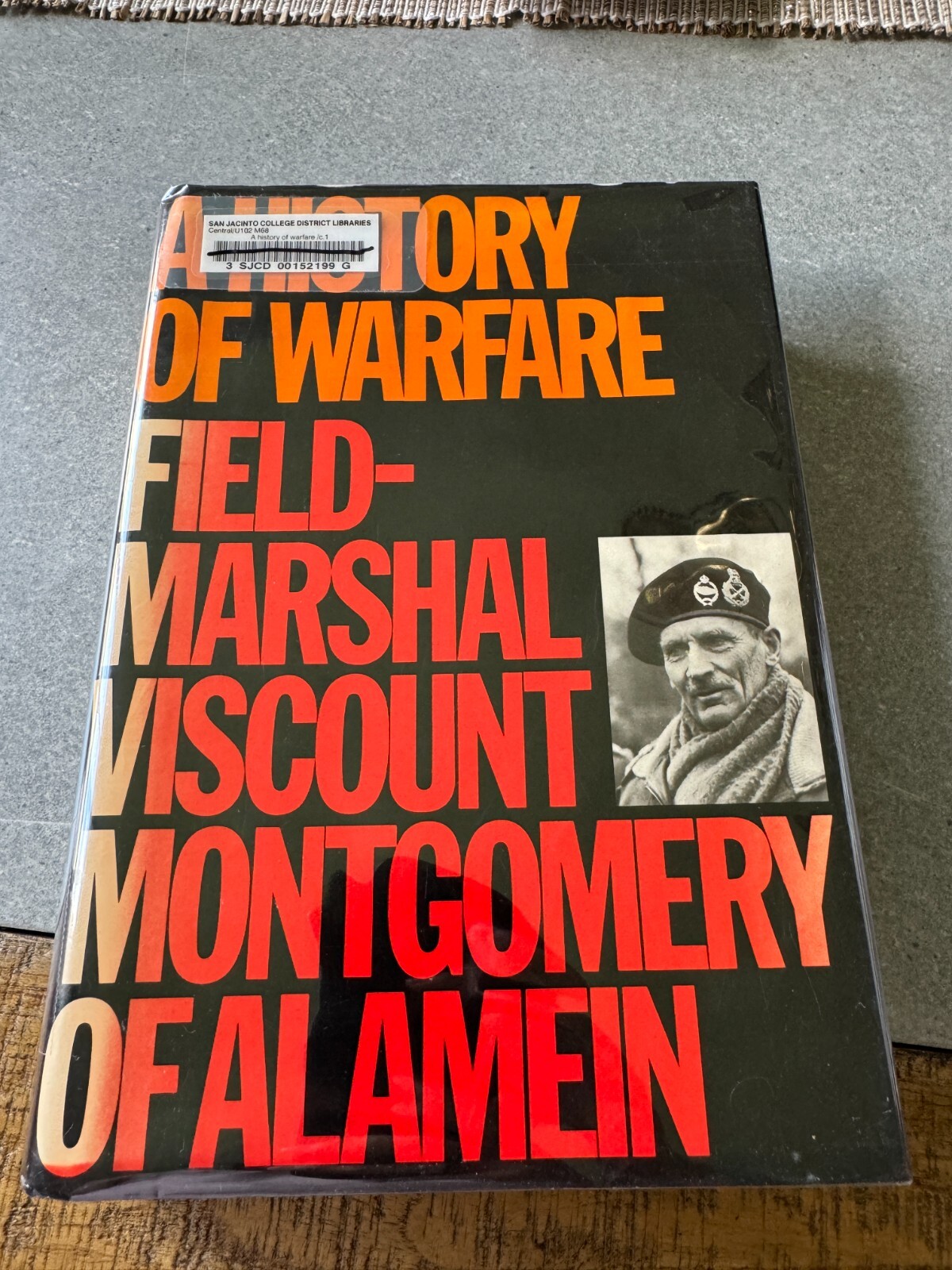 A History Of Warfare By Field Marshal Viscount Montgomery Of Alamein 1968 First
