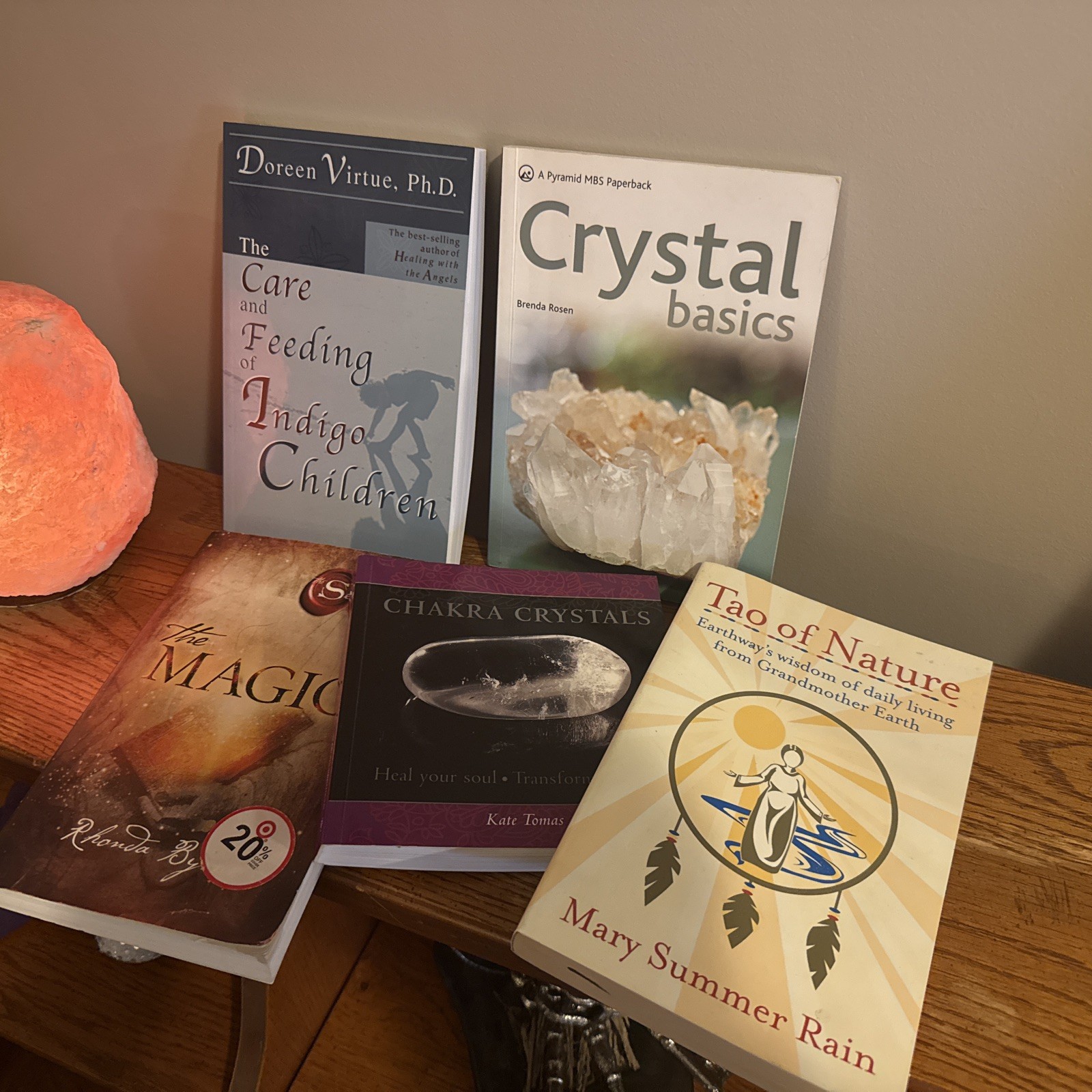 Spiritual Wellness Lot (5 Books) – Doreen Virtue, Rhonda Byrne, Mary Summer Rain